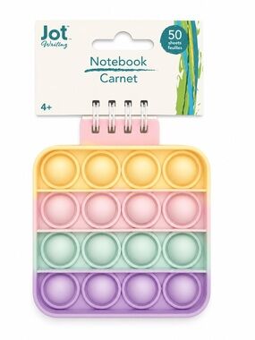 Jot Writing Pastel Rainbow Pop-It Notebook 50 sheets